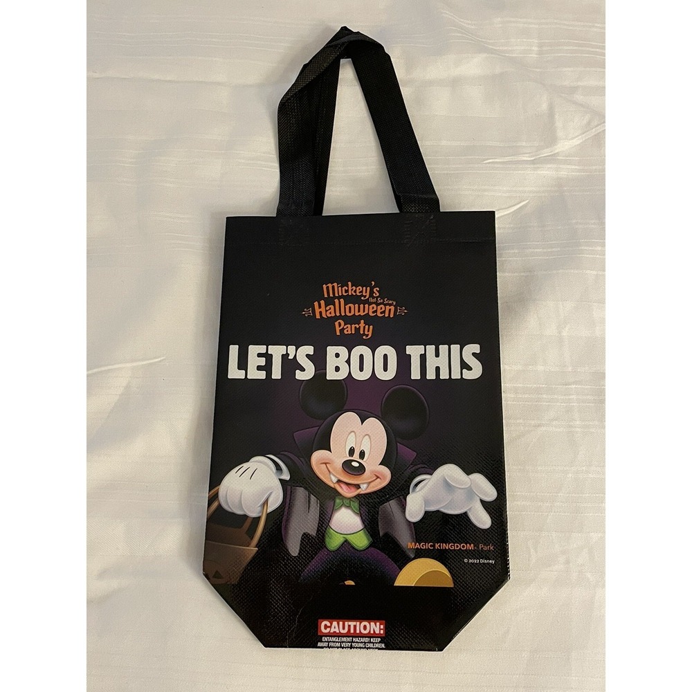 NEW Walt Disney Mickey's‎ Not So Scary Halloween Party Bag 2022 50th Anniversary